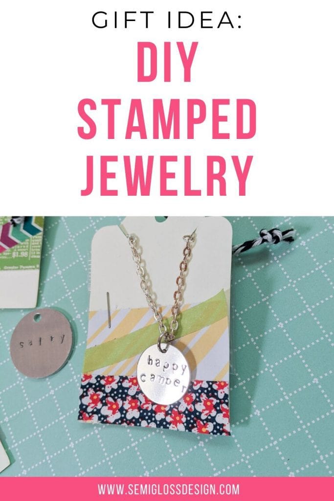 Diy hot sale stamped jewelry